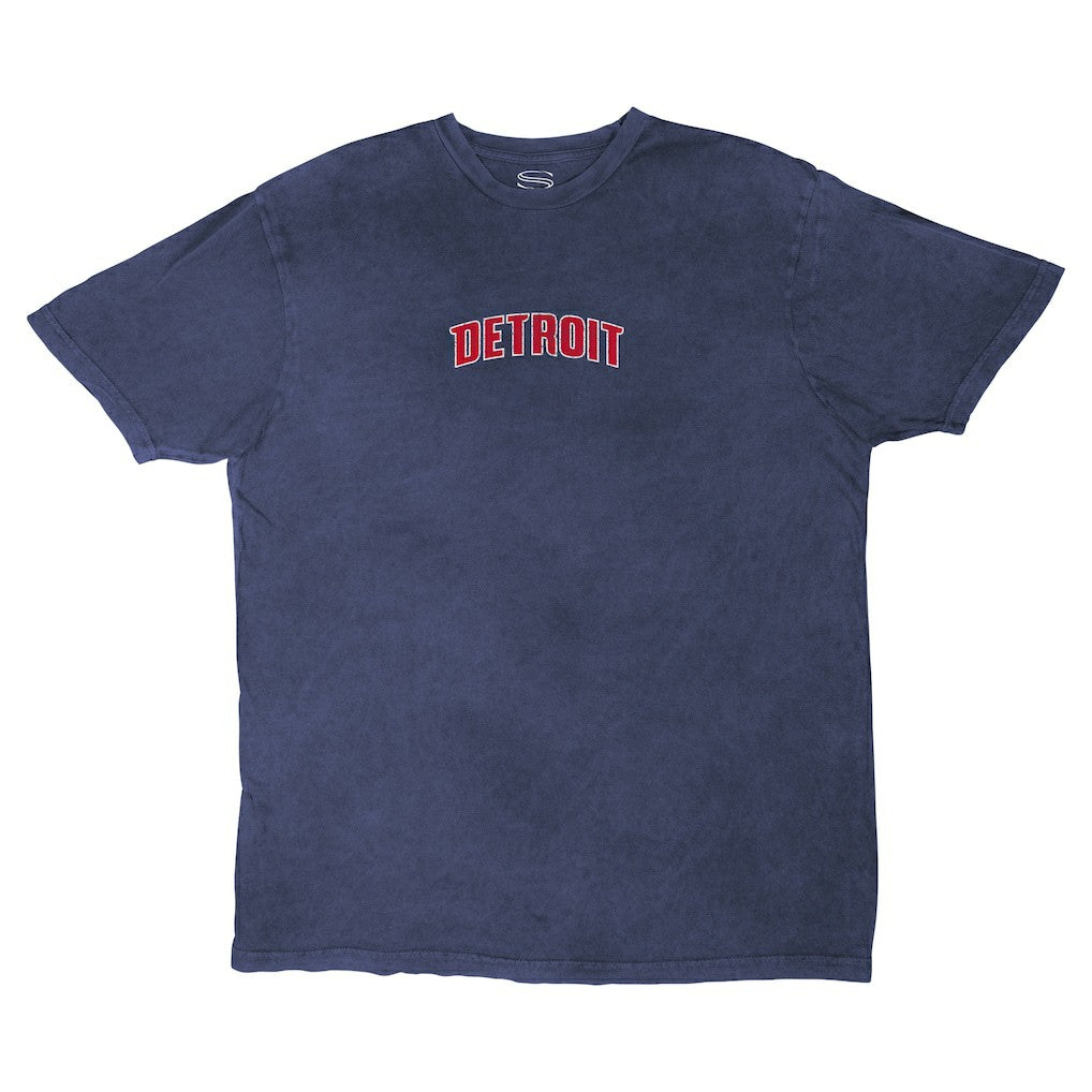 Detroit Pistons Stadium Essentials Unisex Get Back Vintage T-Shirt Blue - NBA