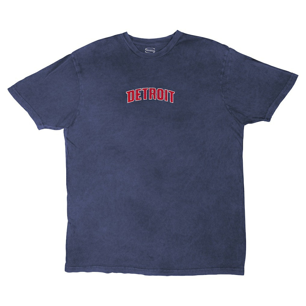 Detroit Pistons Stadium Essentials Unisex Get Back Vintage T-Shirt Blue - NBA