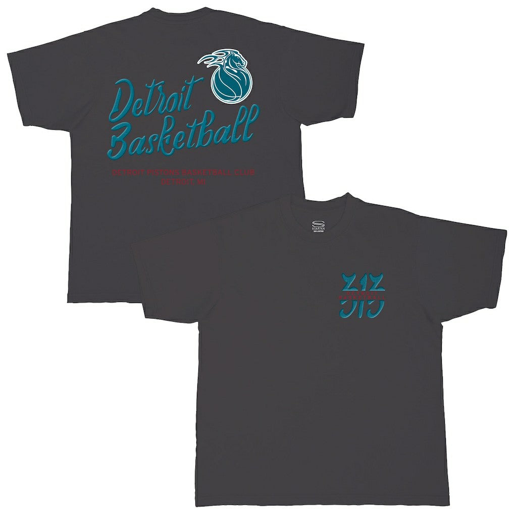 Detroit Pistons Stadium Essentials Unisex Local Barfly Urban T-Shirt Black - NBA