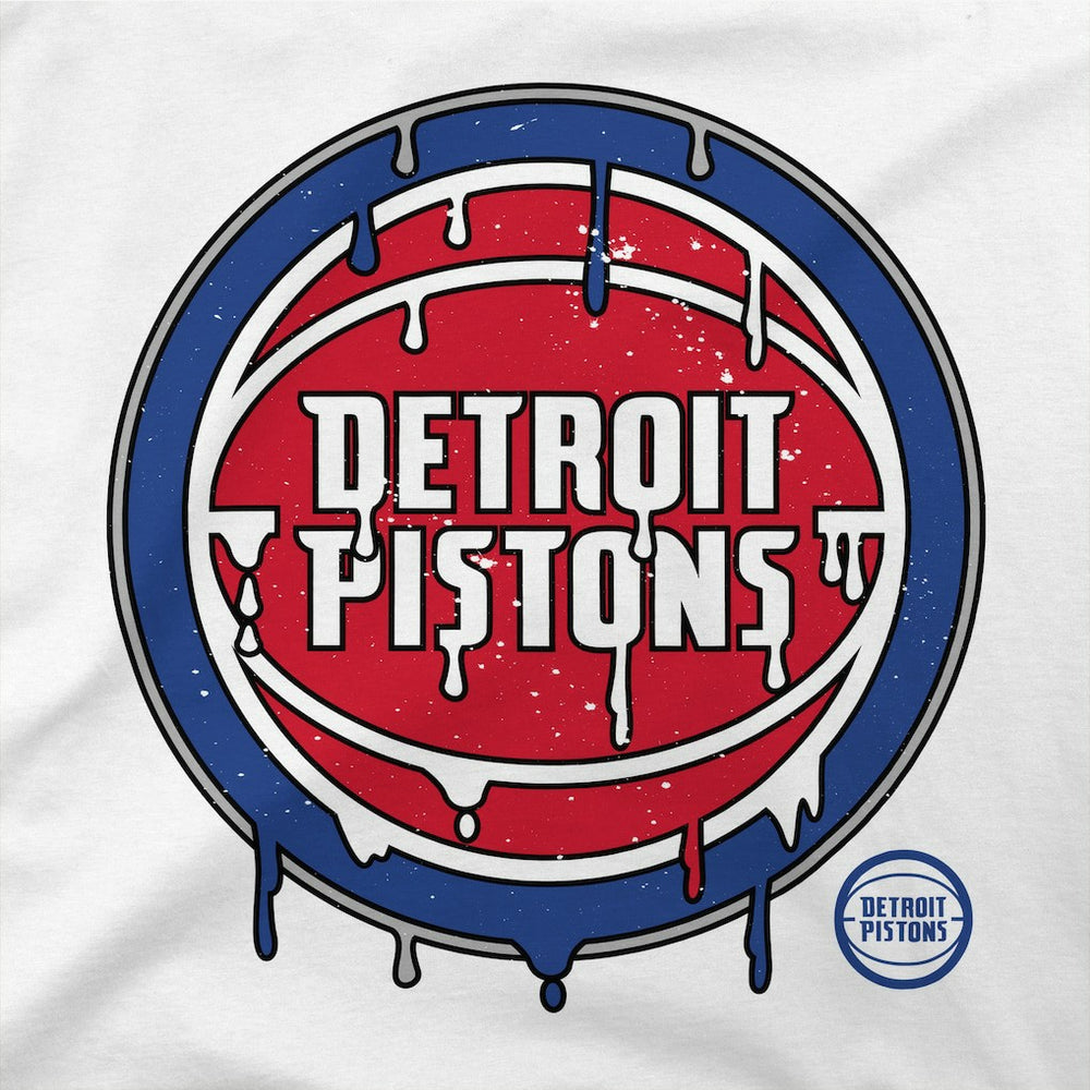 Detroit Pistons Stadium Essentials Women's Ice Cream Cropped Hoodie White - NBA