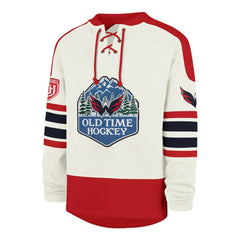 Washington Capitals '47 Pond Hockey Trio Eternal Lacer Sweatshirt - Cream - NHL