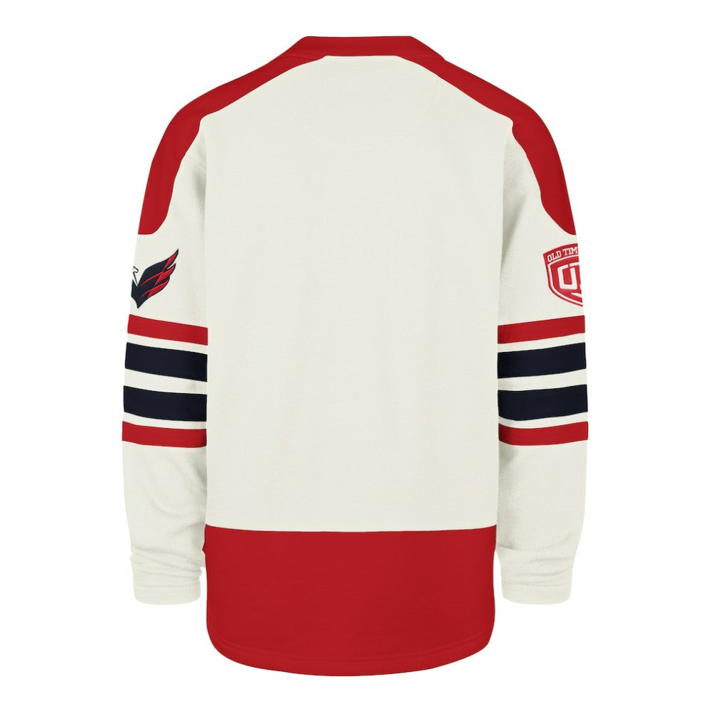 Washington Capitals '47 Pond Hockey Trio Eternal Lacer Sweatshirt - Cream - NHL