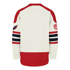 Washington Capitals '47 Pond Hockey Trio Eternal Lacer Sweatshirt - Cream - NHL