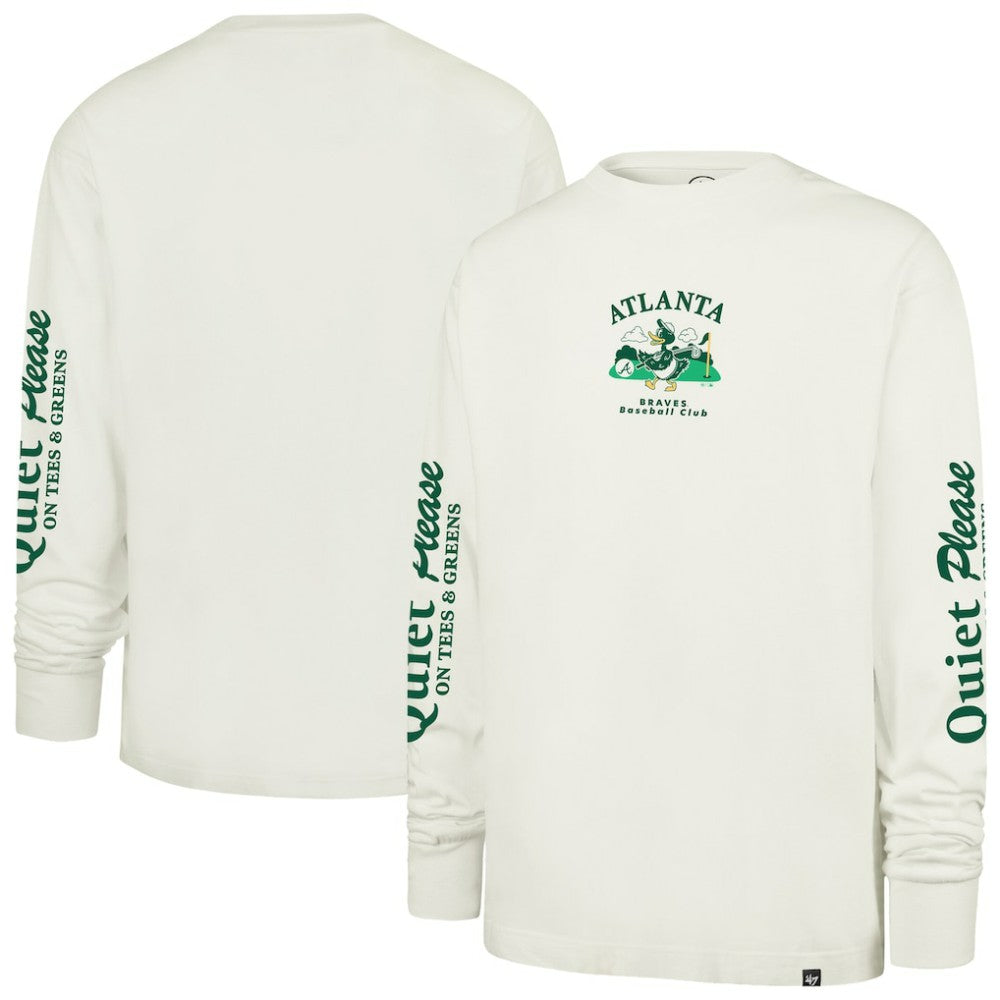Atlanta Braves '47 Quiet Please Foundation Long Sleeve T-Shirt - MLB