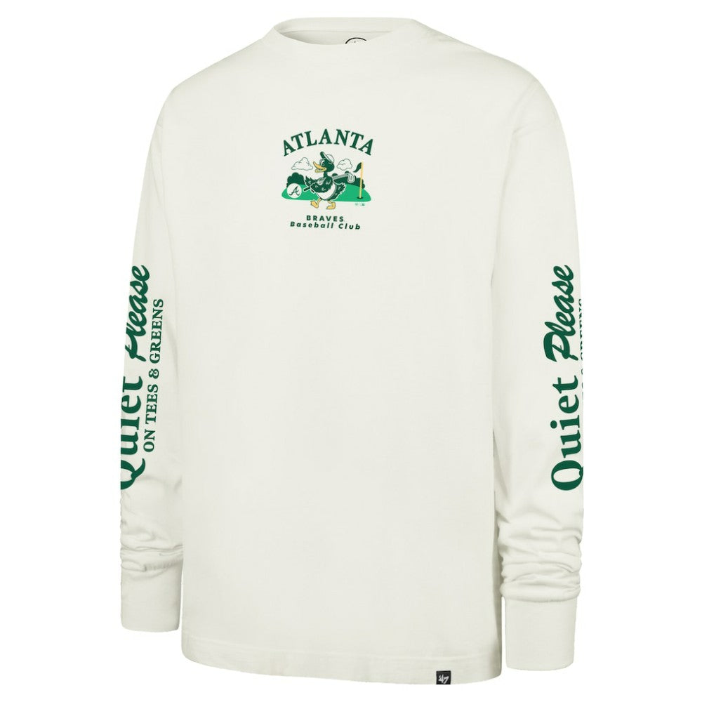Atlanta Braves '47 Quiet Please Foundation Long Sleeve T-Shirt - MLB