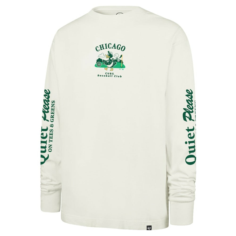 Chicago Cubs '47 Quiet Please Foundation Long Sleeve T-Shirt - MLB
