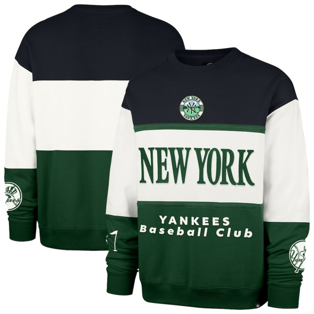 New York Yankees '47 Tee Up Maximalist Fleece Sweatshirt - MLB