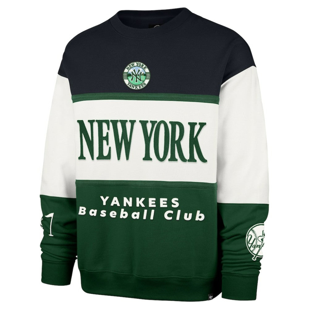 New York Yankees '47 Tee Up Maximalist Fleece Sweatshirt - MLB