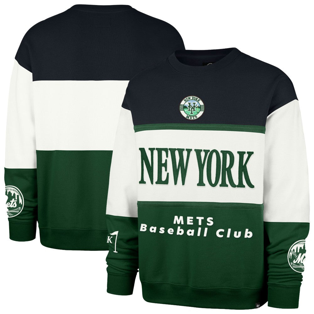 New York Mets '47 Tee Up Maximalist Fleece Sweatshirt - MLB