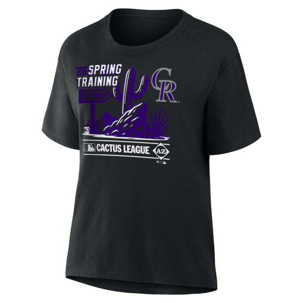 Colorado Rockies Women's 2026 Spring Training Cactus League Hometown Special T-Shirt - MLB