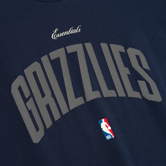 Memphis Grizzlies Fear of God x NBA Unisex 90s Fit T-Shirt Navy - NBA