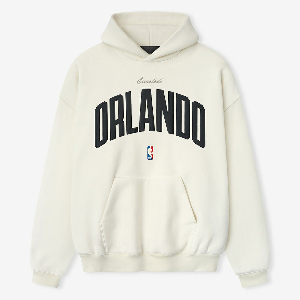 Orlando Magic Fear of God x NBA Unisex 90s Hoodie Cream - NBA