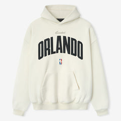 Orlando Magic Fear of God x NBA Unisex 90s Hoodie Cream - NBA