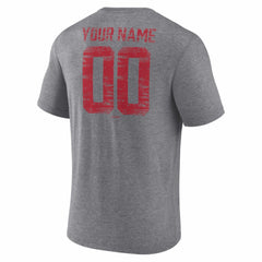 Arizona Diamondbacks Heritage Personalized Any Name & Number Tri-Blend T-Shirt - MLB