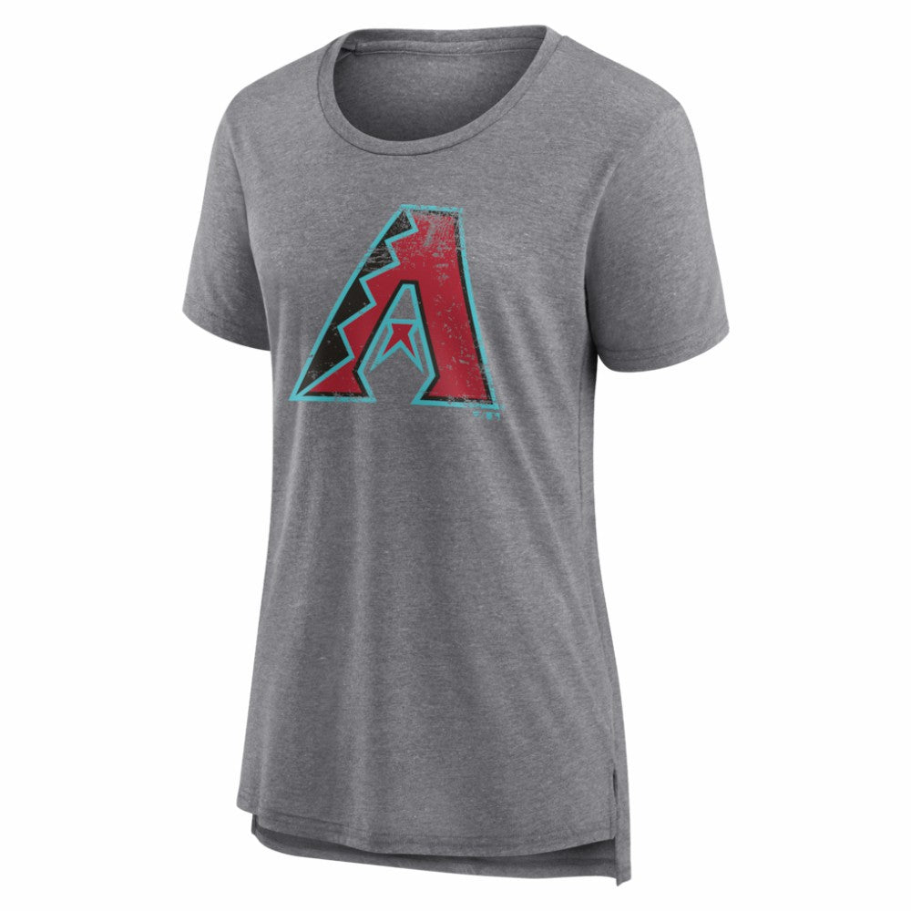 Arizona Diamondbacks Women's Heritage Personalized Any Name & Number Tri-Blend T-Shirt - MLB