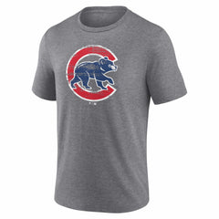 Chicago Cubs Heritage Personalized Any Name & Number Tri-Blend T-Shirt - MLB