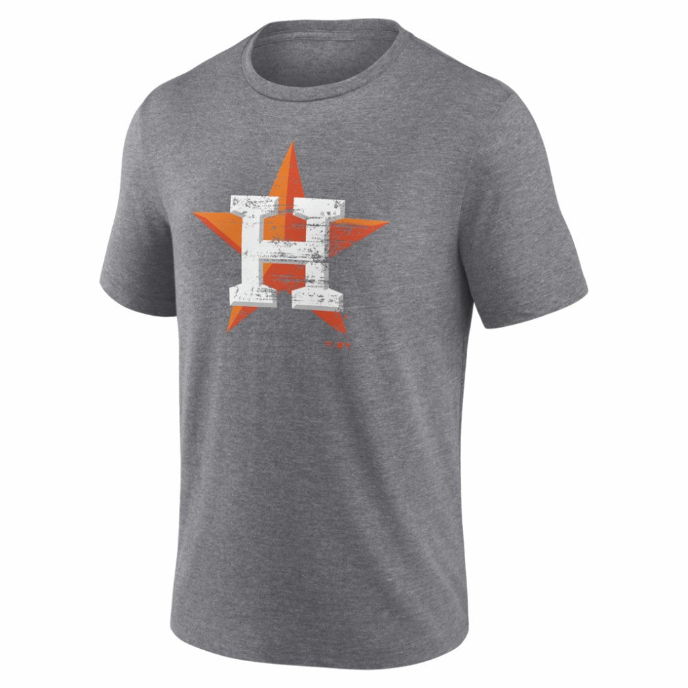Houston Astros Heritage Personalized Any Name & Number Tri-Blend T-Shirt - MLB