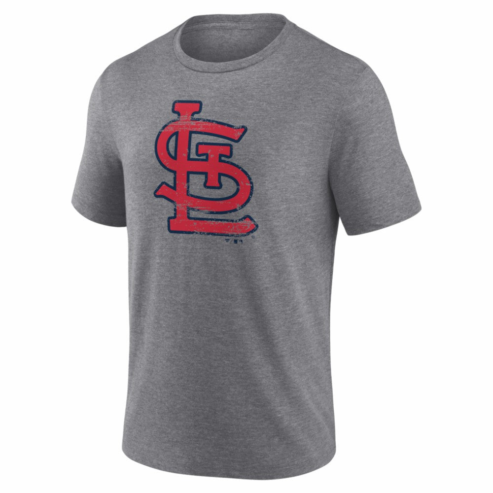 St. Louis Cardinals Heritage Personalized Any Name & Number Tri-Blend T-Shirt - MLB