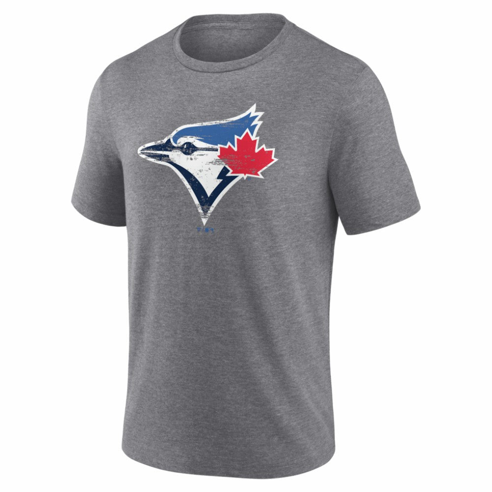 Toronto Blue Jays Heritage Personalized Any Name & Number Tri-Blend T-Shirt - MLB