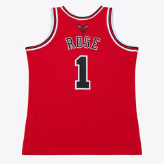 Derrick Rose Chicago Bulls 2008-09 Authentic Jersey Red - NBA