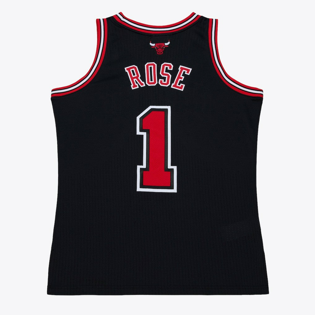 Derrick Rose Chicago Bulls 2010-11 Authentic Jersey Black - NBA