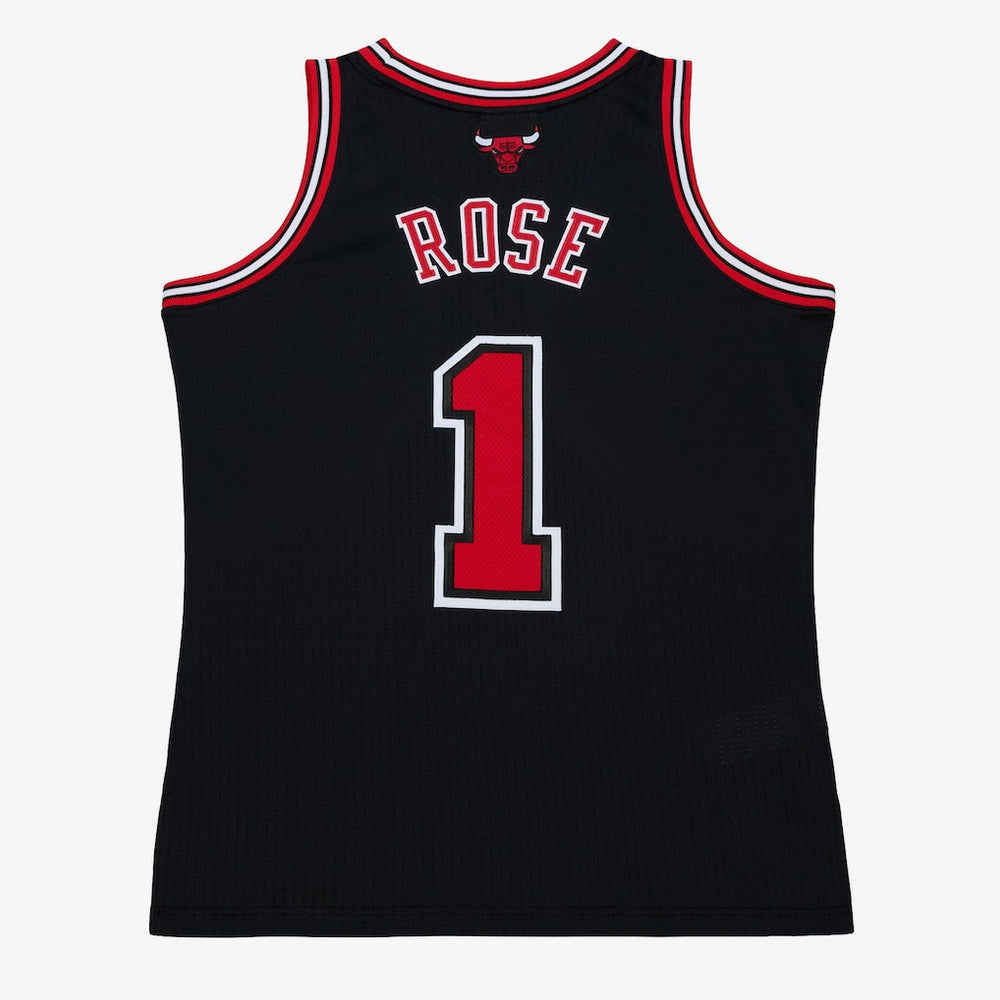 Derrick Rose Chicago Bulls 2010-11 Authentic Jersey Black - NBA