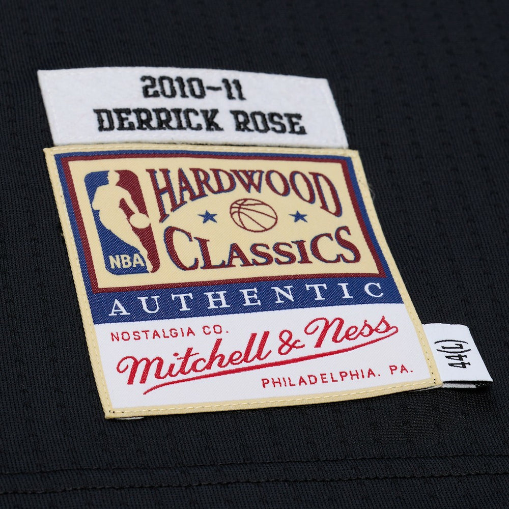 Derrick Rose Chicago Bulls 2010-11 Authentic Jersey Black - NBA