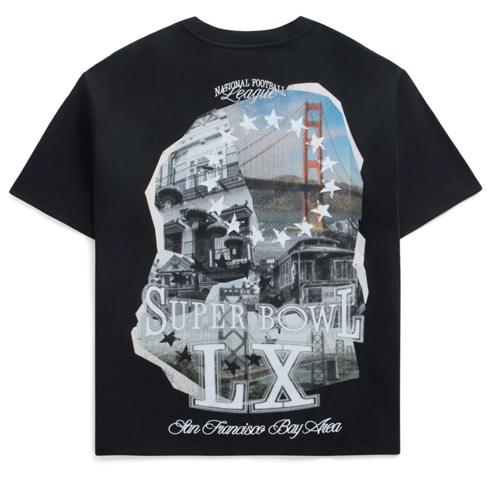 Off Season x NFL Unisex Super Bowl LX Graphic T-Shirt Black | NFL