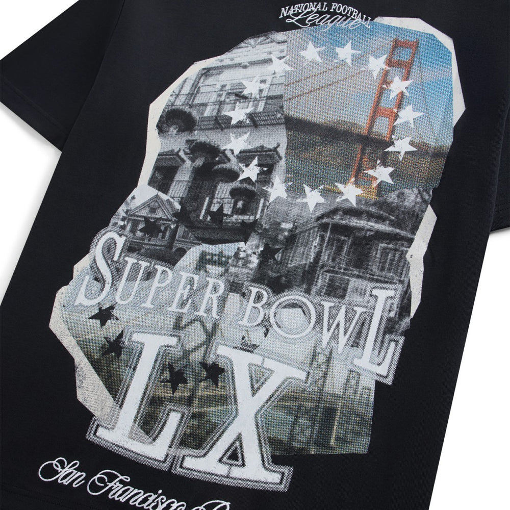 Off Season x NFL Unisex Super Bowl LX Graphic T-Shirt Black | NFL
