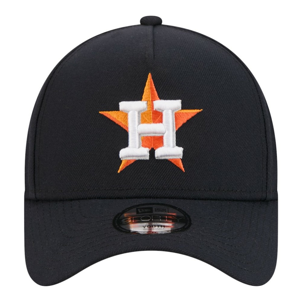 Houston Astros New Era Youth 9FORTY A-Frame Adjustable Hat - MLB