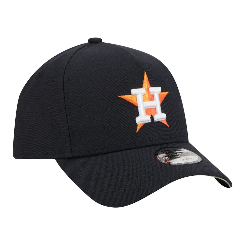 Houston Astros New Era Youth 9FORTY A-Frame Adjustable Hat - MLB