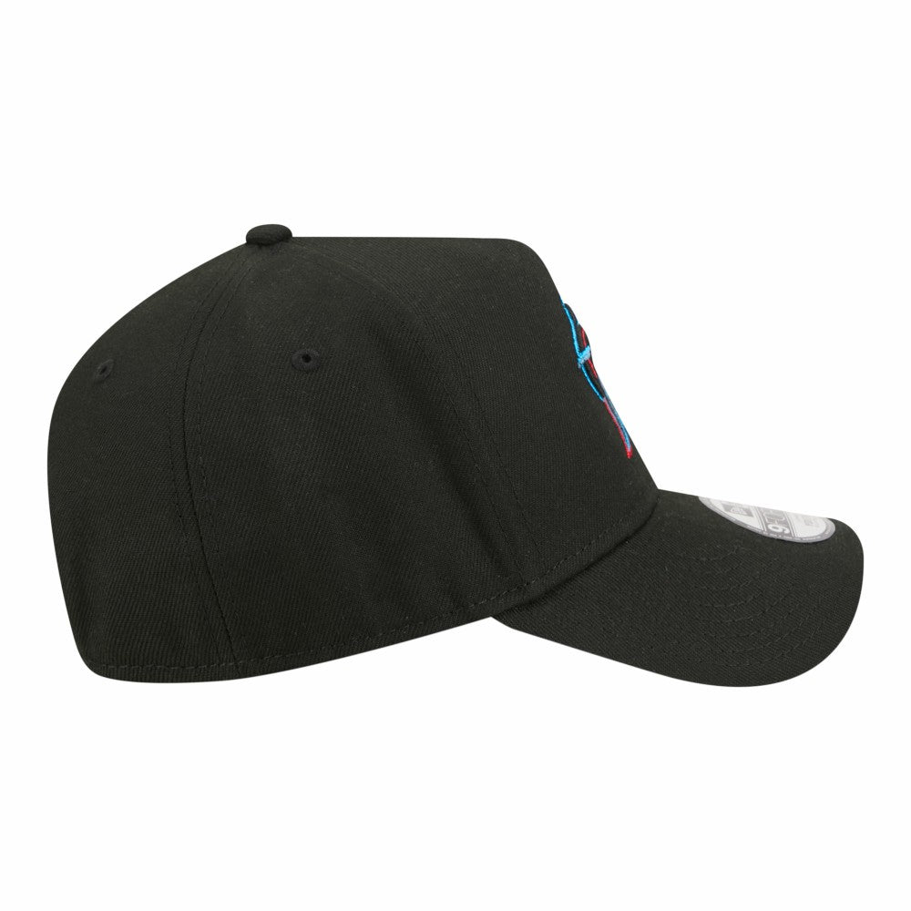 Miami Marlins New Era Youth 9FORTY A-Frame Adjustable Hat - MLB