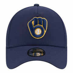 Milwaukee Brewers New Era Youth 9FORTY A-Frame Adjustable Hat - MLB