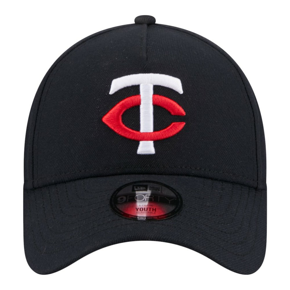 Minnesota Twins New Era Youth 9FORTY A-Frame Adjustable Hat - MLB