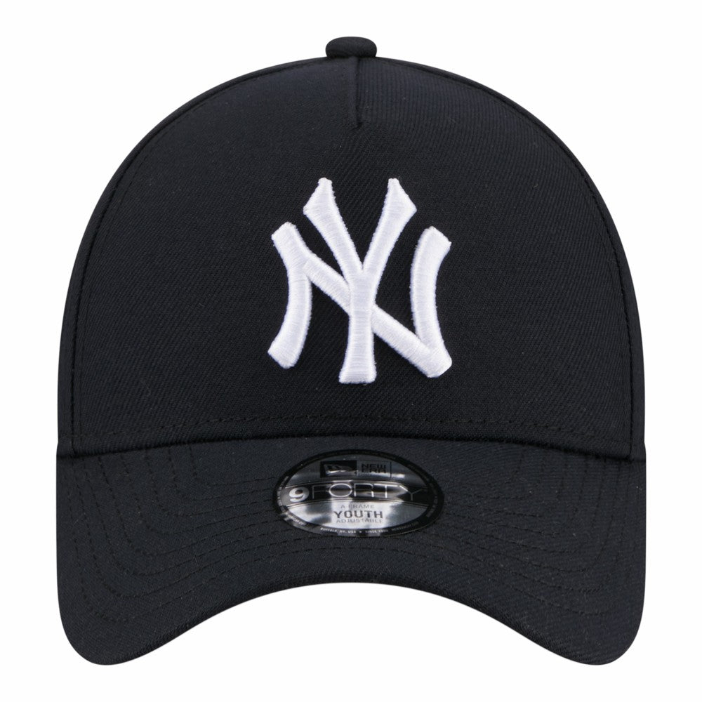 New York Yankees New Era Youth 9FORTY A-Frame Adjustable Hat - MLB
