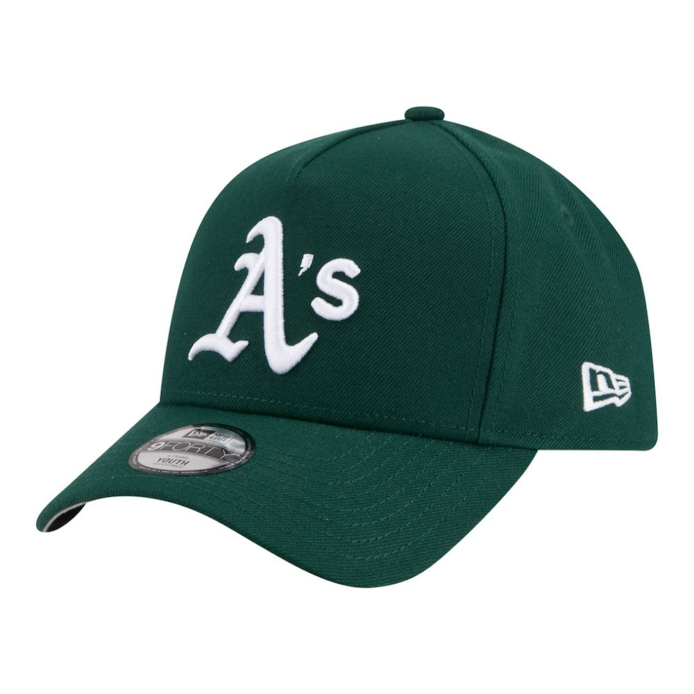 Athletics New Era Youth 9FORTY A-Frame Adjustable Hat - MLB