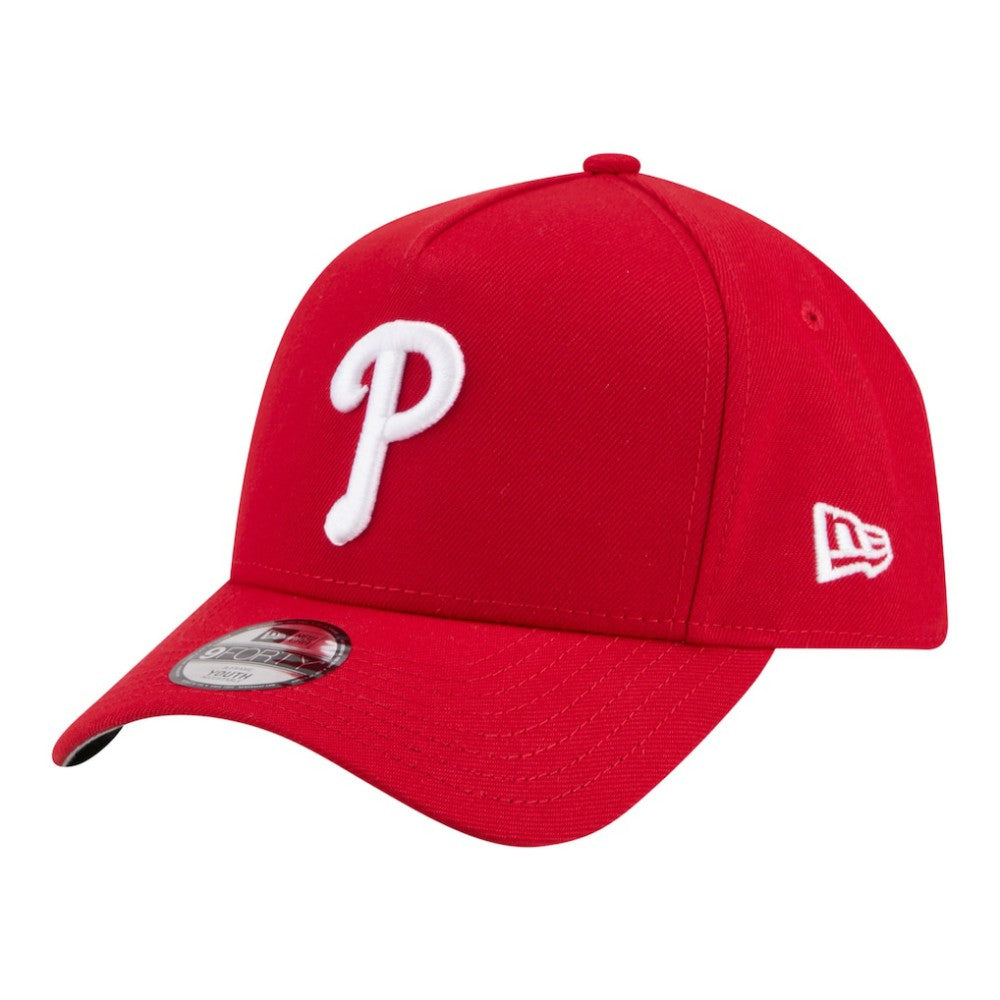 Philadelphia Phillies New Era Youth 9FORTY A-Frame Adjustable Hat - MLB