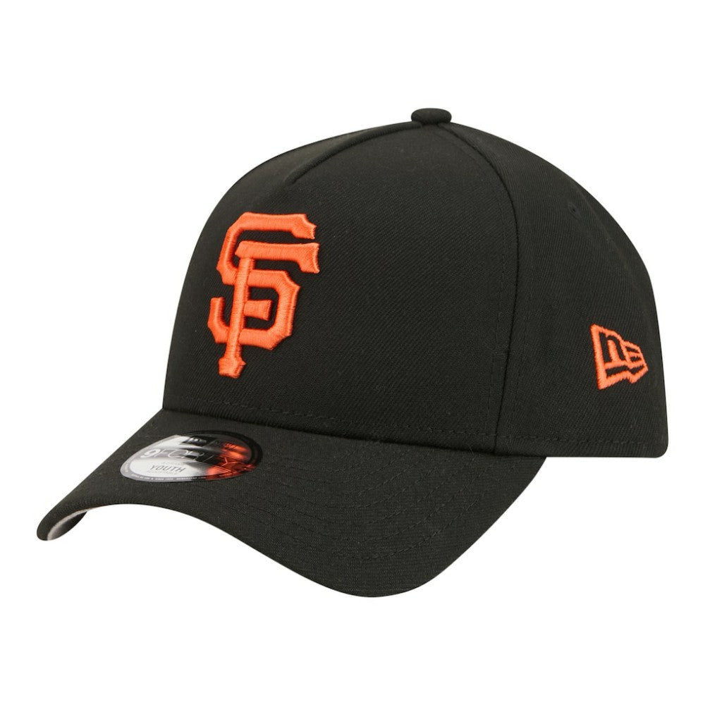 San Francisco Giants New Era Youth 9FORTY A-Frame Adjustable Hat - MLB