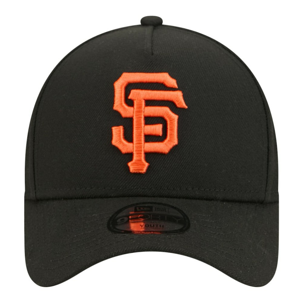 San Francisco Giants New Era Youth 9FORTY A-Frame Adjustable Hat - MLB