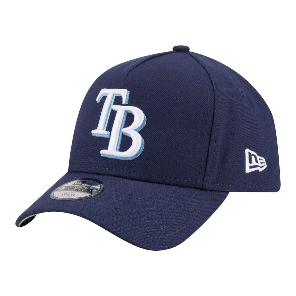 Tampa Bay Rays New Era Youth 9FORTY A-Frame Adjustable Hat - MLB