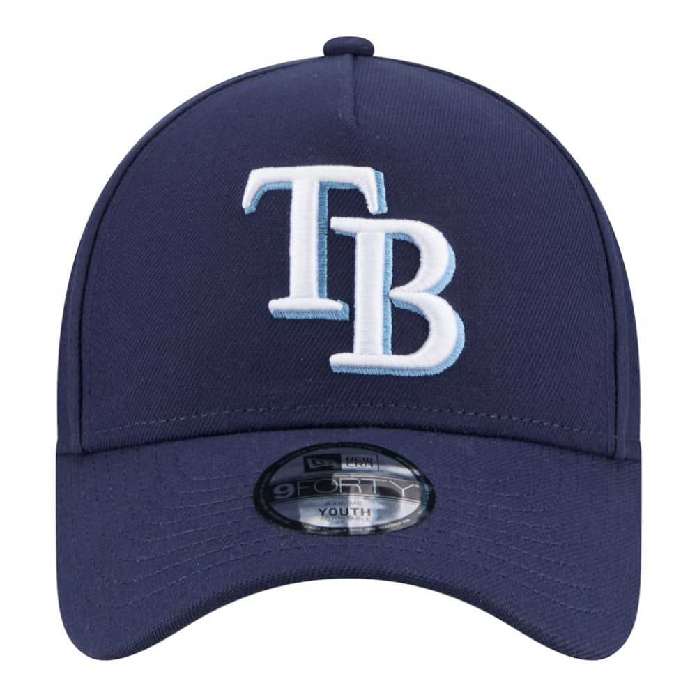 Tampa Bay Rays New Era Youth 9FORTY A-Frame Adjustable Hat - MLB