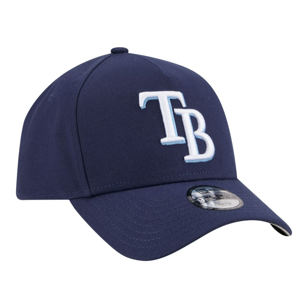 Tampa Bay Rays New Era Youth 9FORTY A-Frame Adjustable Hat - MLB