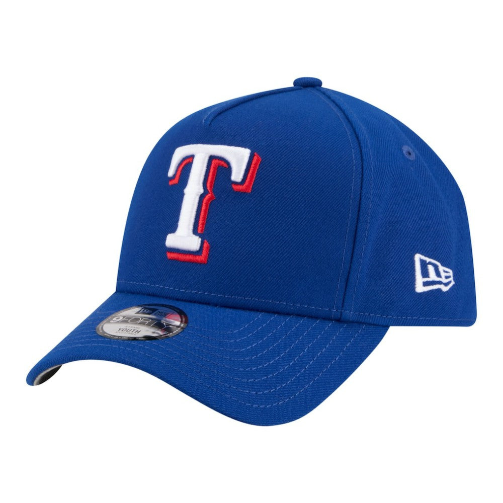 Texas Rangers New Era Youth 9FORTY A-Frame Adjustable Hat - MLB