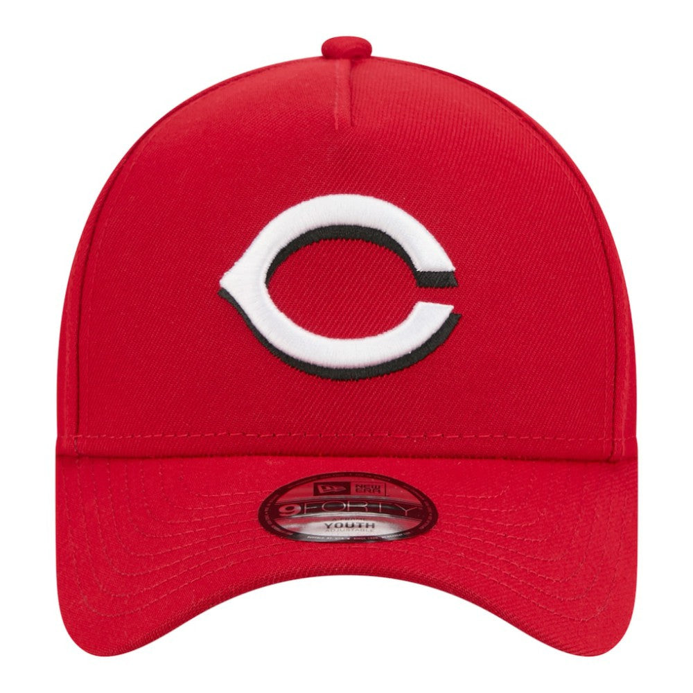 Cincinnati Reds New Era Youth 9FORTY A-Frame Adjustable Hat - MLB