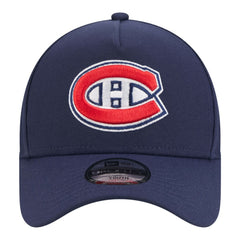 Montreal Canadiens New Era Youth 9FORTY A-Frame Adjustable Hat - Navy - NHL