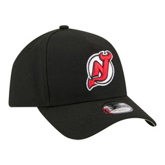 New Jersey Devils New Era Youth 9FORTY A-Frame Adjustable Hat - Black - NHL