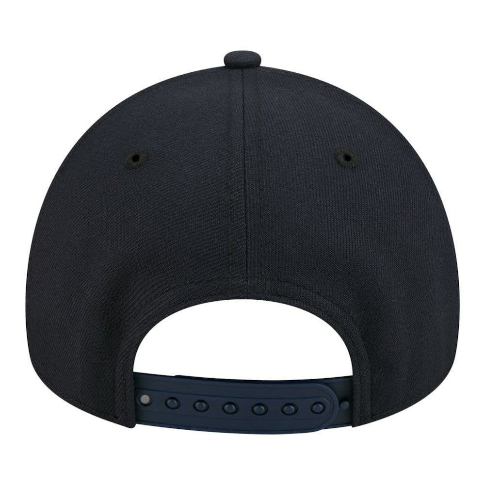Seattle Kraken New Era Youth 9FORTY A-Frame Adjustable Hat - Deep Sea Blue - NHL