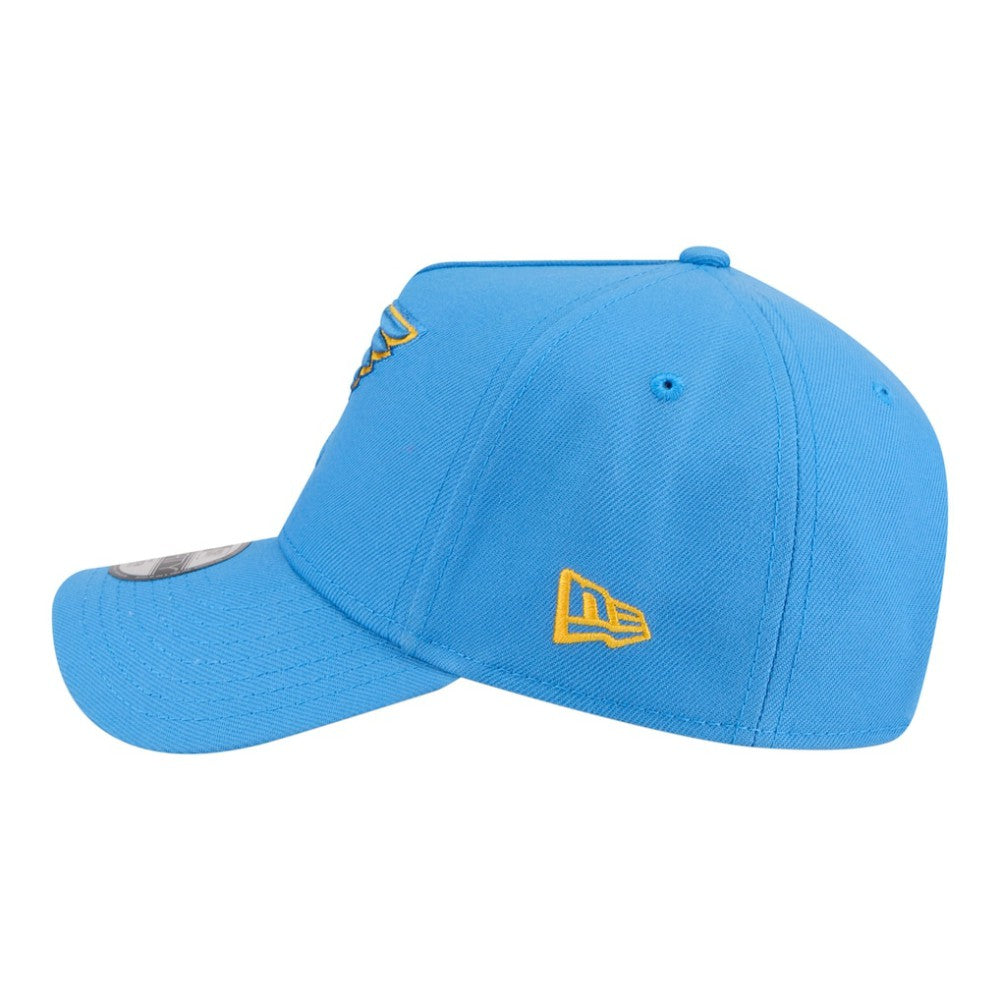 St. Louis Blues New Era Youth 9FORTY A-Frame Adjustable Hat - Blue - NHL