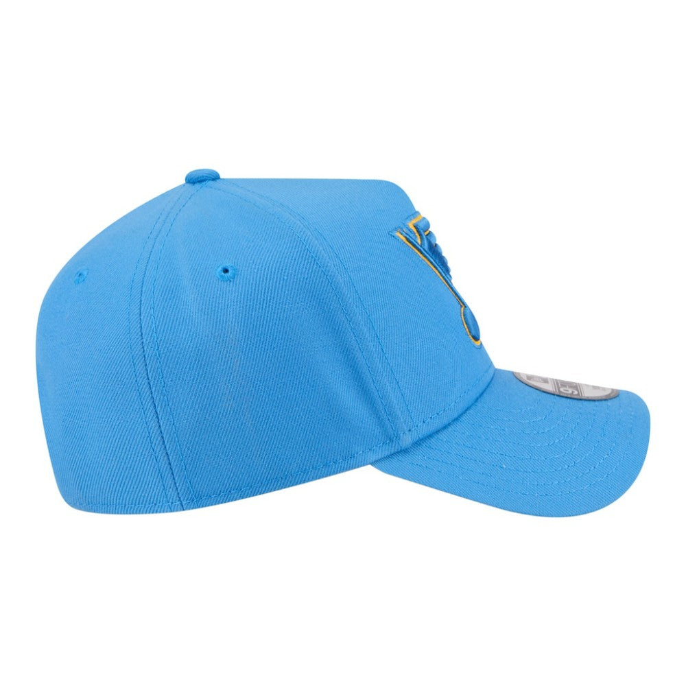 St. Louis Blues New Era Youth 9FORTY A-Frame Adjustable Hat - Blue - NHL