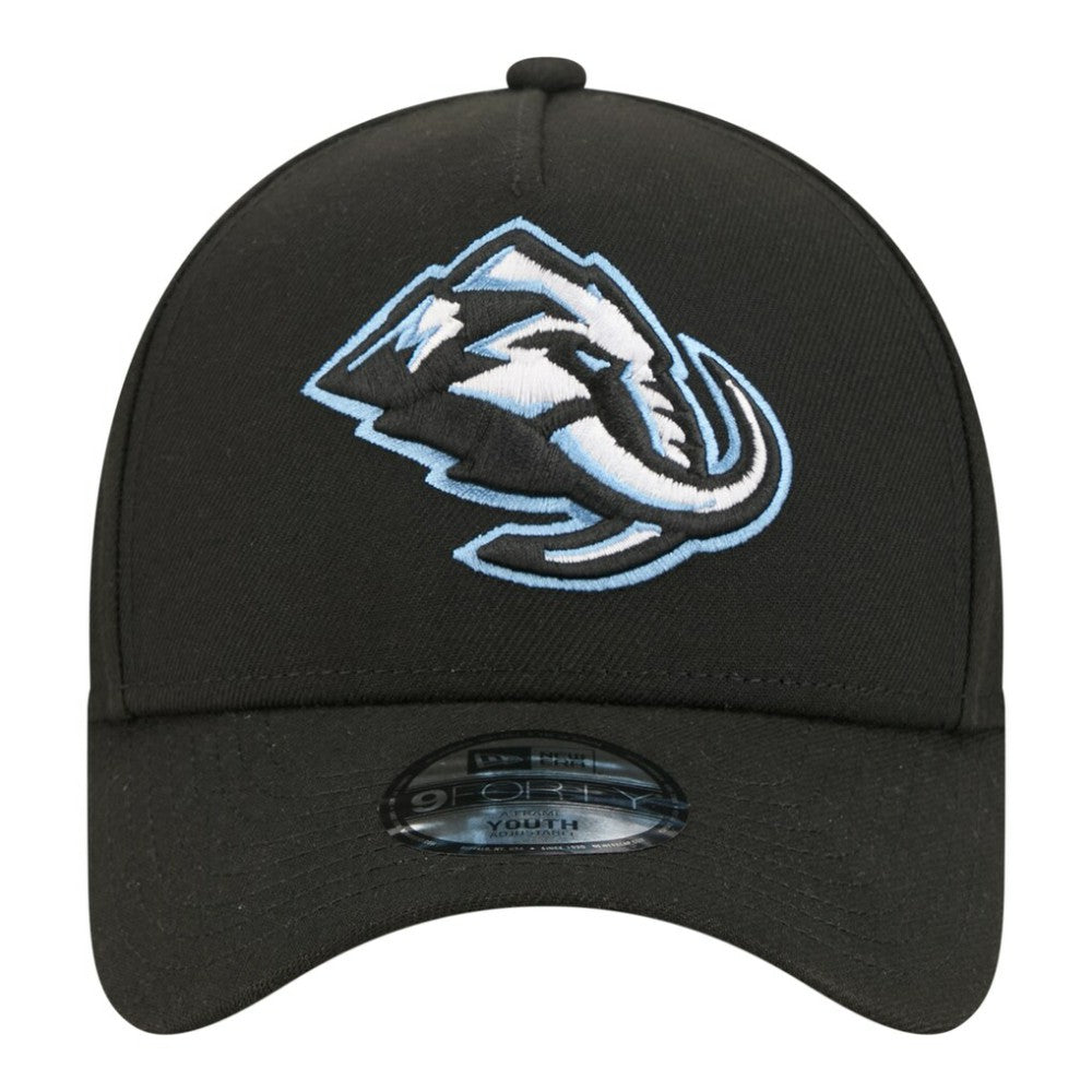 Utah Mammoth New Era Youth 9FORTY A-Frame Adjustable Hat - Black - NHL